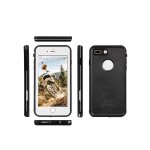 Coque waterproof redpepper pour iphone 7 plus / 8 plus de couleur noir