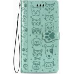 Coque pour wiko y82, antichoc portefeuille etui housse en cuir a rabat avec porte carte, chiusura magnetica ...