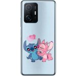 Coque compatible xiaomi 11t 5g, pro stitch angel love heart pink