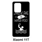 Coque pour xiaomi 11t - j peux pas j ai water polo 2 - silicone - noir Coque pour xiaomi 11t - j peux pas j ai water polo 2 - silicone - noir