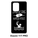 Coque pour xiaomi 11t pro - j peux pas j ai water polo 2 - silicone - noir Coque pour xiaomi 11t pro - j peux pas j ai water polo 2 - silicone - noir