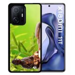 Coque pour xiaomi 11t - zen attitude bouddha bougie - silicone - noir