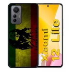 Coque pour xiaomi 12 lite - listen to bob marley - silicone - noir
