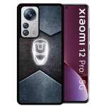 Coque pour xiaomi 12 pro - superhero iron the man - silicone - noir