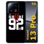 Coque pour xiaomi 13 pro - unkut haut de seine 92 - silicone - noir