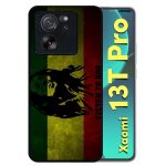 Coque pour xiaomi 13t pro - listen to bob marley - silicone - noir