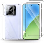 Coque xiaomi 15 5g avec 2 verres tremp�s 9h + etui silicone anti - choc - protection hd anti - rayures ...