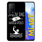 Coque pour xiaomi mi 10t 5g - j peux pas j ai water polo 2 - silicone - noir Coque pour xiaomi mi 10t 5g - j peux pas j ai water polo 2 - silicone - noir