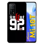 Coque pour xiaomi mi 10t 5g - unkut haut de seine 92 - silicone - noir