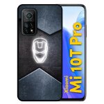 Coque pour xiaomi mi 10t pro 5g - superhero iron the man - silicone - noir