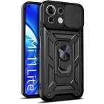 Coque pour xiaomi mi 11 lite 5g / 4g / 5g ne ¿ pc dur + tpu silicone antichoc antirayures, cache objectif ...