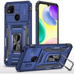 Coque compatible avec xiaomi mi a1, lentille coulissante couverture, support 360rotatif pc dur anti ...