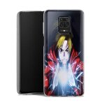 Coque xiaomi note 9 edward full metal alchemist silicone gel collection manga