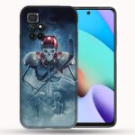 Coque renforc�e pour xiaomi redmi 10 sport hockey squelette