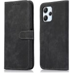 Coque xiaomi redmi 12 4g / 5g (6, 79 ) etui cuir pu portefeuille housse [fentes cartes] antichoc tpu ...