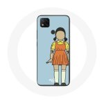 Coque xiaomi redmi 9c squid game la poup�e g�ante de jeu