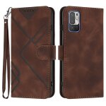 Coque pour xiaomi redmi note 10 5g, etui en cuir pu portefeuille magn�tique coque pour xiaomi redmi note ...