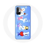 Coque pour xiaomi redmi note 10t 5g bts bangtan sonyeondan bt21 van tata chimmy cooky rj koya shooky ...