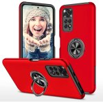 Coque pour xiaomi redmi note 11 / note 11s 4g etui, ?[invisible] support danneau magnetique rotatif integre, ...