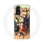 Coque pour xiaomi redmi note 11s 4g one piece luffy affiche equipages manga anime