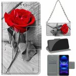 Coque pour xiaomi redmi note 12 5g, [chaine metallique bandouliere collier corde] pochette protection ...