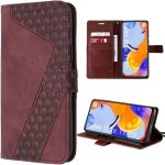 Coque pour xiaomi redmi note 12 pro 4g, note 11 pro 4g / 5g, housse emboss�e en cuir pu avec porte - ...