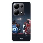 Coque pour xiaomi redmi note 13 pro 4g young jordan vs old jordan be legendary basket maniacase