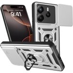 Coque xiaomi redmi note 14 4g (6, 67 ) - hybride pc + tpu anti - choc, couvercle coulissant protection ...