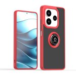 Coque pour xiaomi redmi note 14 5g, etui t�l�phone antichoc avec anneau de support, hard pc et tpu bumper ...