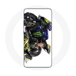 Coque pour xiaomi redmi note 5 ai dual camera valentino rossi pilote de vitesse fond blanc