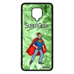 Coque pour xiaomi redmi note 9s silicone super geek original nerd console etui comique antichoc drole ...