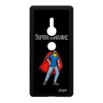 Coque xperia xz2 silicone super marraine bd etui enfant humour noir smartphone drole texte dessin humoristique ...