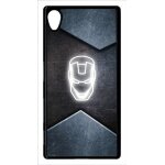 Coque xperia z5 - superhero iron the man - noir