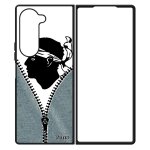 Coque z fold 6 silicone drapeau corse rigide etui case telephone basket foot jeans corsica football gel ...