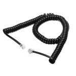 Cordon de téléphone pour téléphone fixe, 4 m rj9 4p4c, câble de téléphone spiralé sans enchevêtrement, ... Cordon de téléphone pour téléphone fixe, 4 m rj9 4p4c, câble de téléphone spiralé sans enchevêtrement, ...