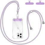 Cordon telephone portable, avec 2 patchs, sangle universelle collier de longe, tour de cou tlphone ...