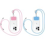 Cordon de t�l�phone universel r�glable pour t�l�phone portable, sangle de t�l�phone, sangle de cou, bandouli�r ...