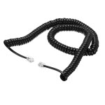 Cordon téléphonique pour téléphone fixe, 5 m non enroulé / 0, 8 m enroulé rj9 4p4c câble de téléphone ... Cordon téléphonique pour téléphone fixe, 5 m non enroulé / 0, 8 m enroulé rj9 4p4c câble de téléphone ...