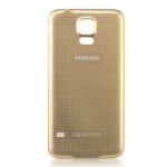 Couvercle faade arrire dorsal coque cache batterie or dor d'origine samsung galaxy s5 [100% original ...