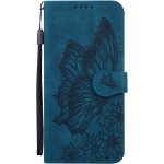 Cuir coque pour iphone 6 / 6s / 7 / 8 / se 2020 antichoc avec support clapet design silicone papillon ...