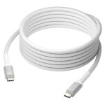 Dbramante1928 c�ble de recharge re - charge usb - c vers usb - c 100 w 3 m�tres blanc