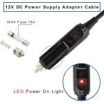 Dc7909 chargeur allume - cigare vers dc 8 mm 7, 9 x 5, 5 mm c�ble d'alimentation 12 v pour enregistreur ...