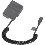 Dcodeur de batterie factice np - w126s avec cble adaptateur rseau typ - c compatible avec fujifilm ...