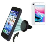 Dtenteur universal pour apple iphone 8. mini ventilation holder pour la voiture support de grille, magntique ...