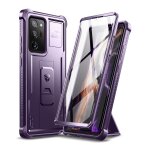 Dexnor coque pour samsung galaxy note 20 ultra 5g, [protection d'�cran int�gr�e et b�quille] protection ...