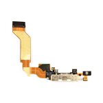 Dock de chargement nappe micro pour iphone 4s blanc Dock de chargement nappe micro pour iphone 4s blanc
