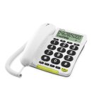 Doro 312cs t�l�phone analogique identification de l'appelant blanc