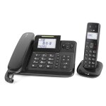 Doro comfort 4005 t�l�phone analog / dect identification de l'appelant noir