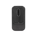 Doro - etui a rabat pour tlphone portable - cuir artificiel - noir - pour doro 6620