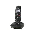 Doro phoneeasy 110 - tlphone sans fil avec id d'appelant / appel en instance - dectgap - noir